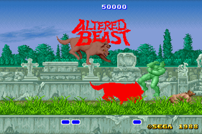 Altered Beast (1988) Arcade version by Sega