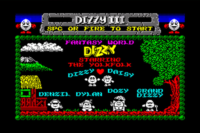 Fantasy World Dizzy (1989) by Codemasters and the Oliver Twins